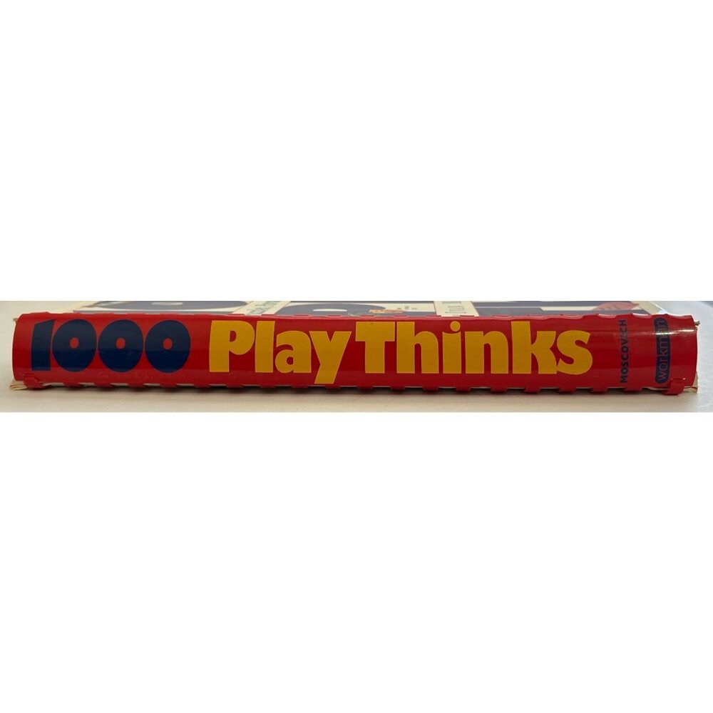1000 Play Thinks Puzzles Paradoxes Illusions & Games Ivan Moscovich Softcover - Picture 6 of 8